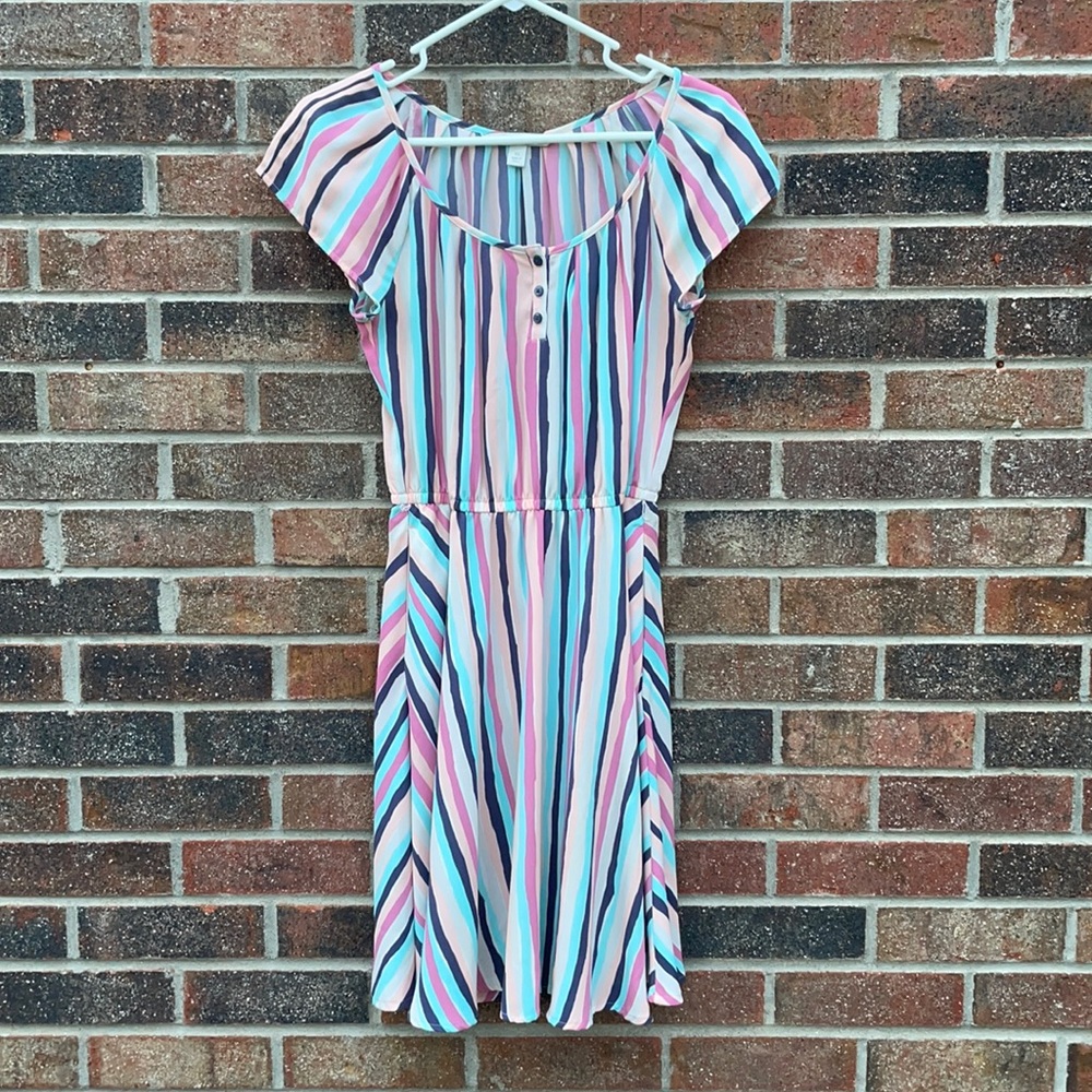 Spring Striped Dress